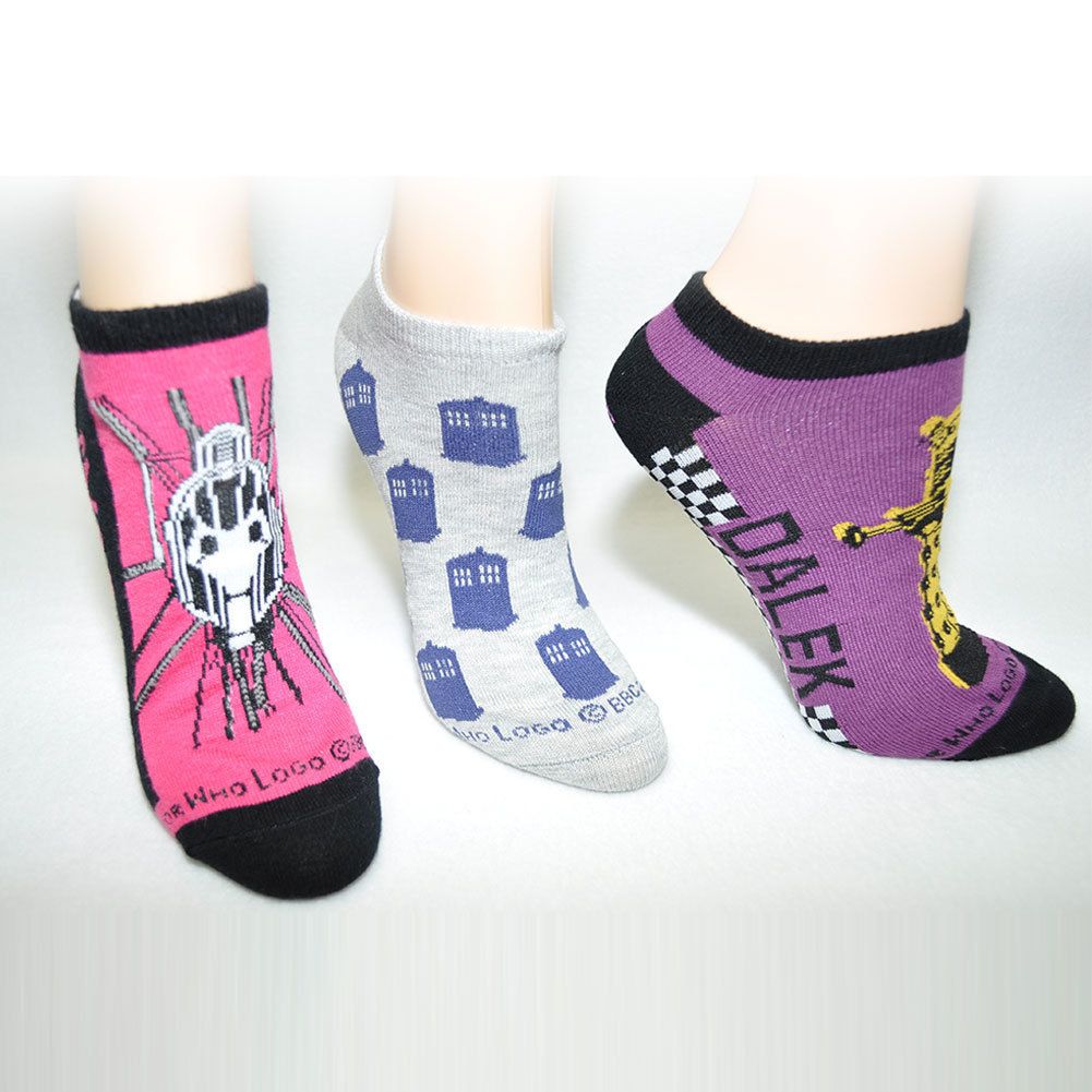 Doctor Who Ladies Fashion Icon Lowcut Socks