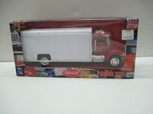 New Ray 1 43 Peterbilt 335 Beverage Truck Diecast Model