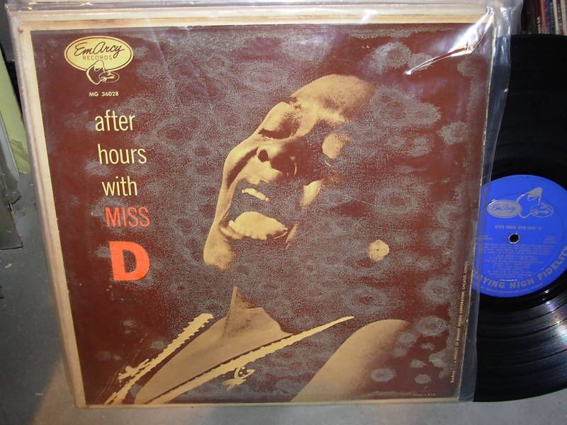 Dinah Washington After Hours with Miss D Emarcy