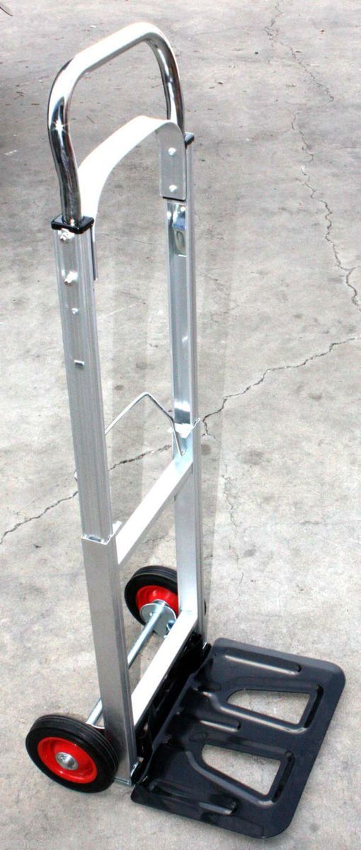  Aluminum Folding Dolly Moving Hand Cart Trucks Holds 200lbs New