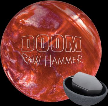 Raw Hammer Doom 16 lb Bowling Ball Used But Great Shape