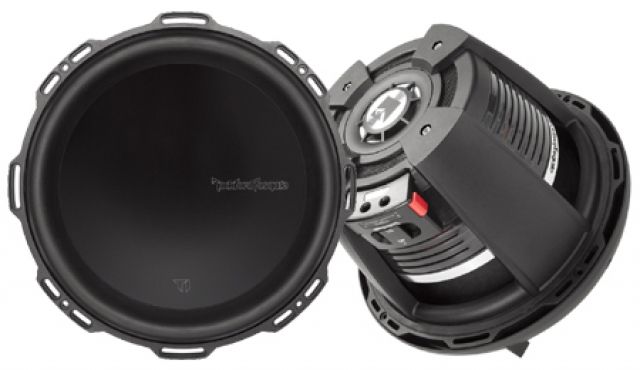 Rockford Fosgate Power T1D412 Dual Vented Subwoofer L Port Ported Box