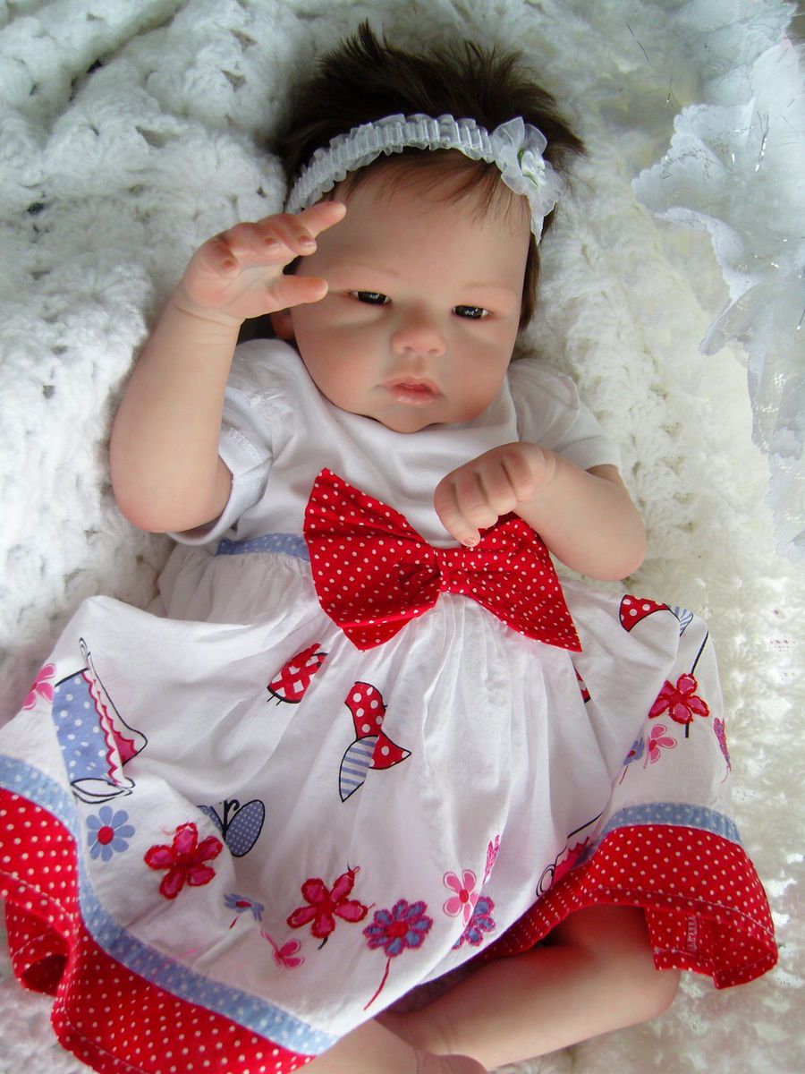   BEAUTIFULL REBORN BABY GIRL DOLL JASMINE BY DAWN DONOFRIO