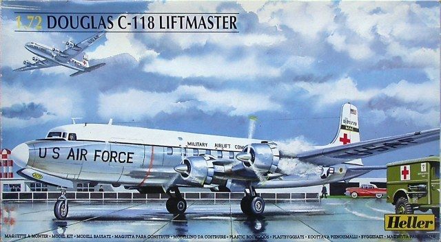 Douglas C 118 Liftmaster DC 6 Heller 1 72