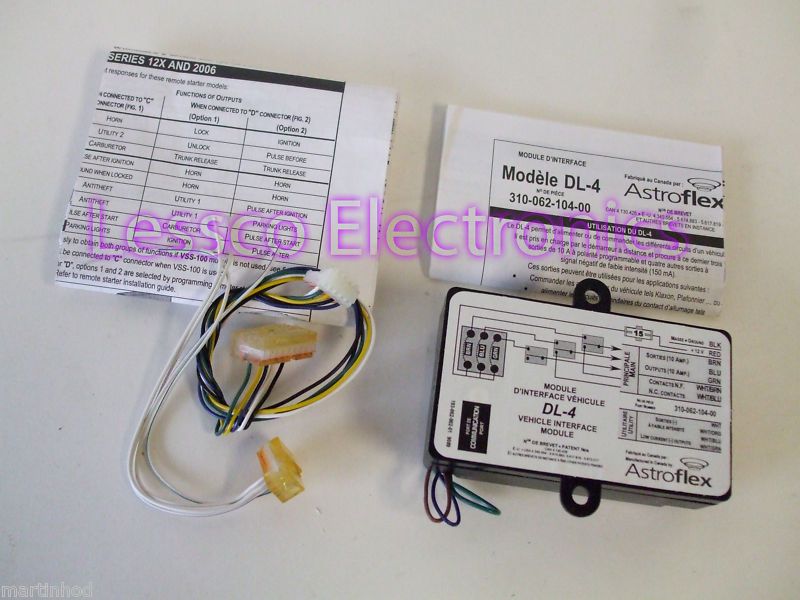 Astro Flex Start DL 4 Door Lock Module Kit DL4