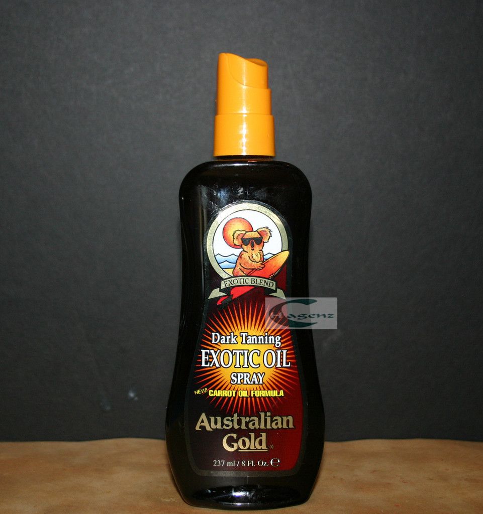 Australian Gold Dark Tanning Exotic Oil Spray 8 Oz