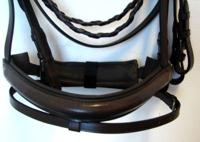 Show English Event AP Hunt Bridle Bling Chain 2140 Horse Brown COB