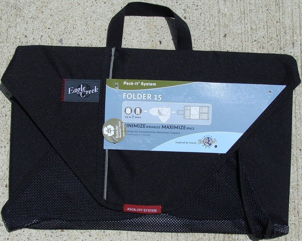  Eagle Creek 2011 Pack It Folder 15 Black