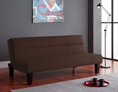Dorel Home Products Kebo Futon Red Black Brown or Grey