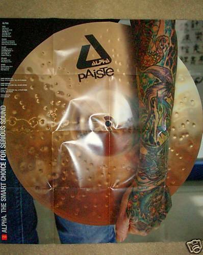 Paiste Cymbal Postr Ben Dussault Yael Jason Sutter Charlie Paxon Mike