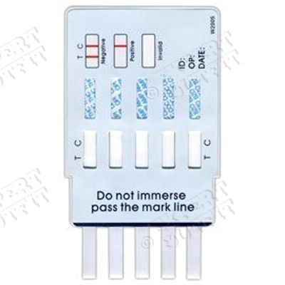 Drug Test Cocaine Marijuana Opiates Amphetamine Meth 5 Panel Instant