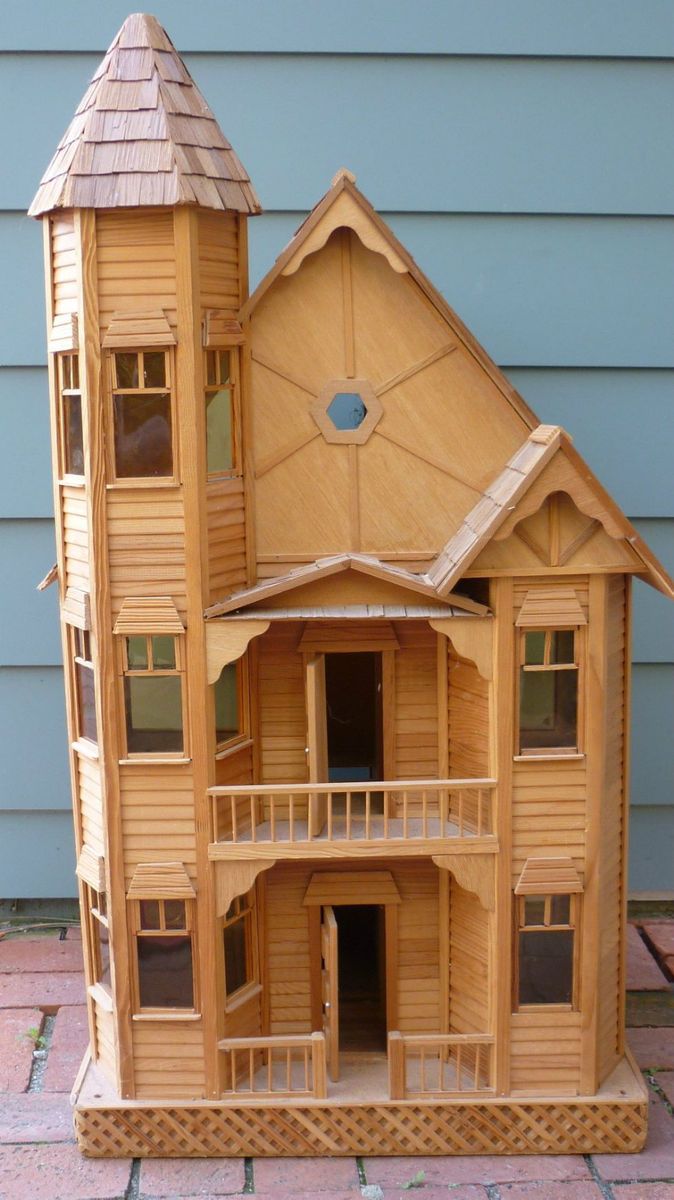 Duracraft Fully Assembled Dream Wooden Dollhouse San Franciscan Style