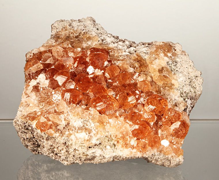 Sharp Sparkling Tangerine Grossular Garnet