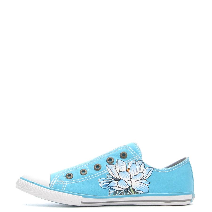 Ed Hardy Turquise Lowrise Breeny Sneaker for Women