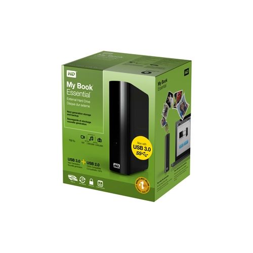  Drive   USB 3.0/2.0   Backup Software & Encryption   WDBACW0010HBK