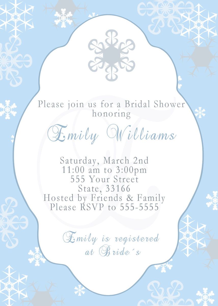  Wonderland Bridal Baby Shower Invitation Engagement Birthday