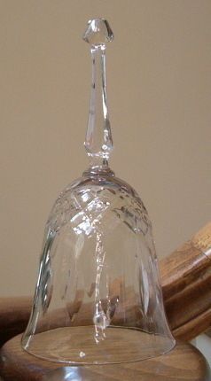 Tiffin Franciscan Crystal Elyse Bell RARE