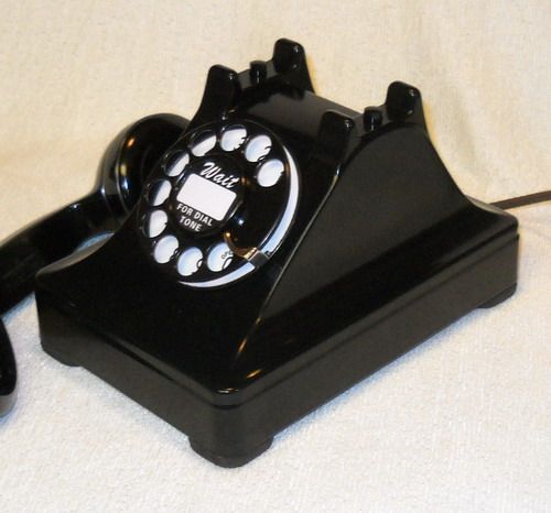 Art Deco Western Electric 302 antique vintage telephone desk phone