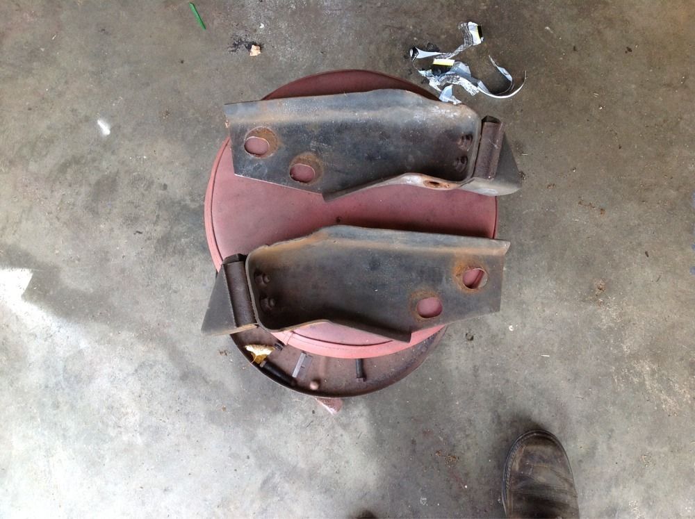 1977 Corvette C3 Stingray Original Bumper Support Brackets