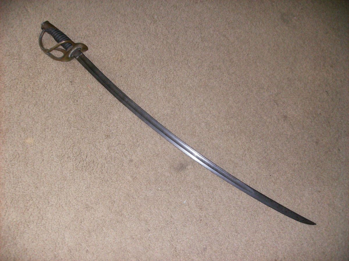 Original U s Civil War Sword by Emerson Silver 1864