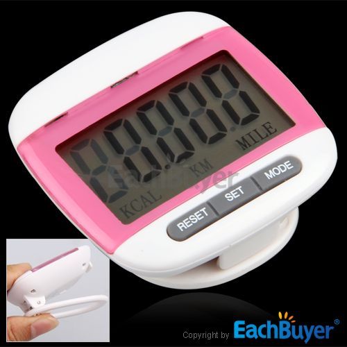 Digital Run Walking Distance Step Calorie Counter Pedometer