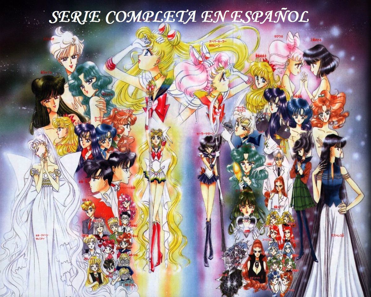  Sailor Moon Serie Completa En Español