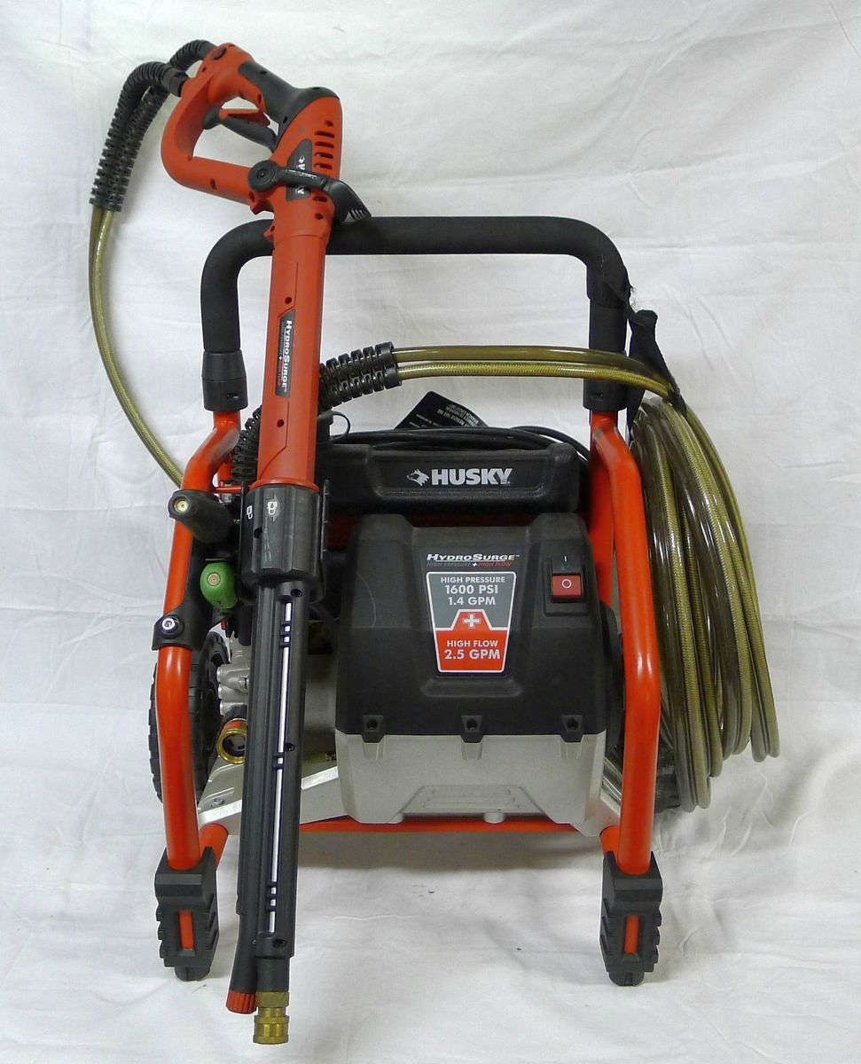  Electric Pressure Washer 1600PSI 1 4GPM w Sprayer Tank