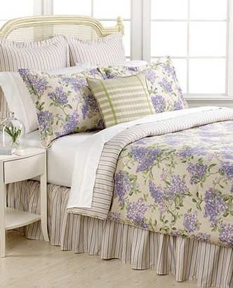 Ralph Lauren Cape Elizabeth Lilac Queen Comforter Set