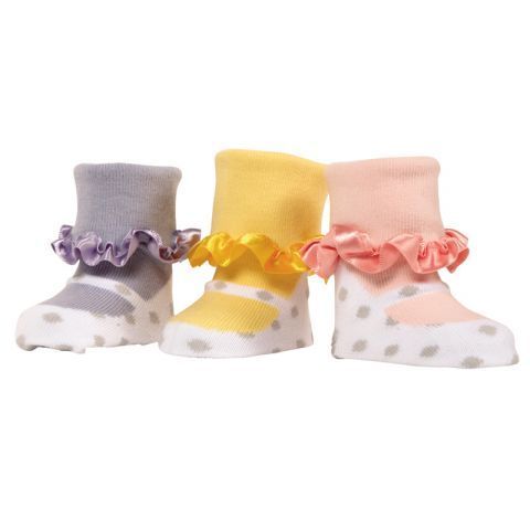 Elegant Baby Organic Socks 3Pack Egg Hunt Mary J