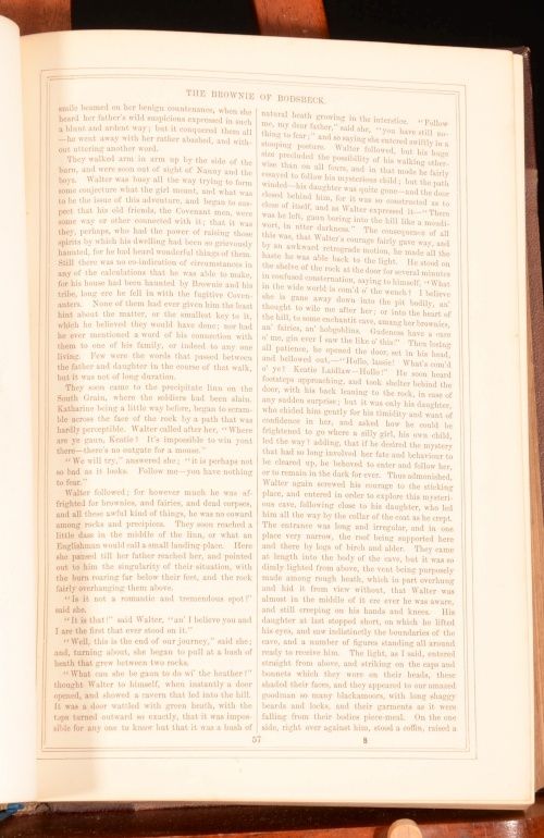 C1880 2 Vol Ettrick Shepherd Tales and Sketches by Hogg Centenary