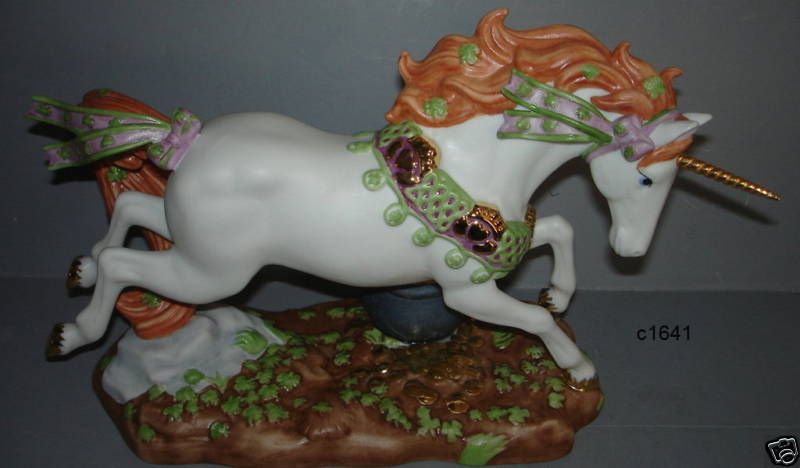 Lenox Princeton Gallery LEGEND EMERALD ISLE UNICORN nib