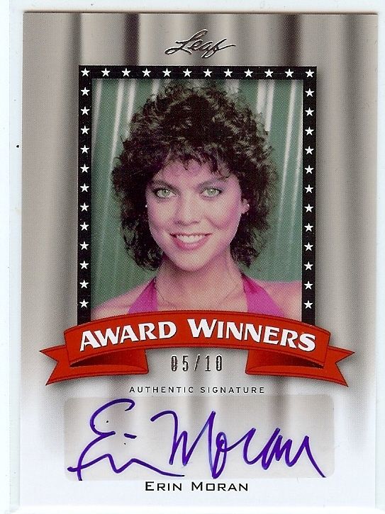 Erin Moran Auto 2011 Leaf Pop Century Autograph 5 10 Happy Days Award