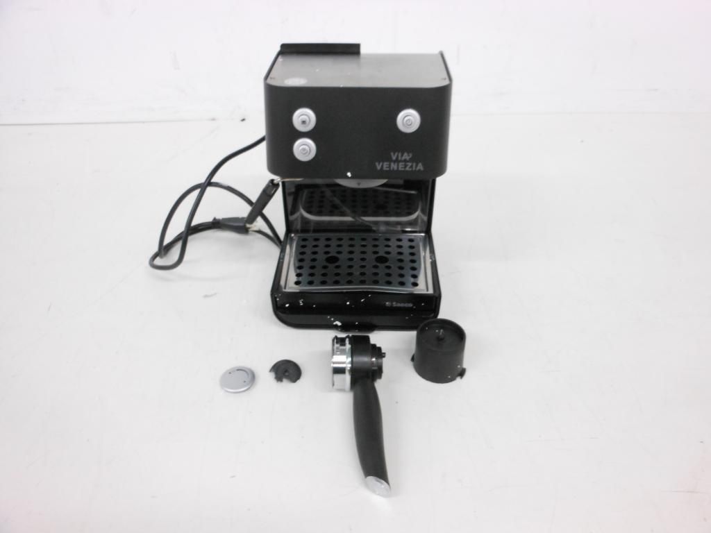  Saeco RI9366 47 Via Venezia Espresso Machine Black Parts Only