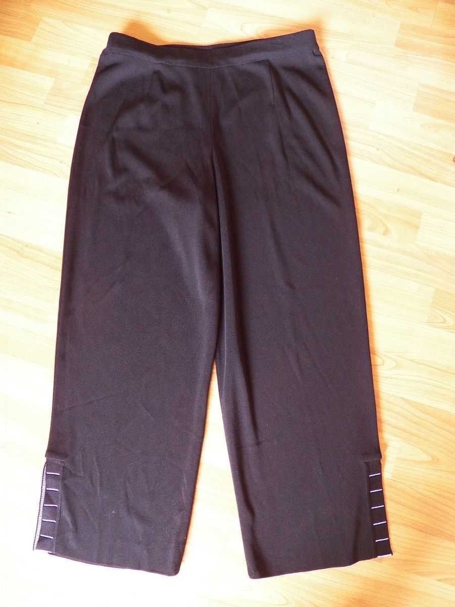 Exclusively MISOOK Petite Elastic Waist Knit Pants Sz XL