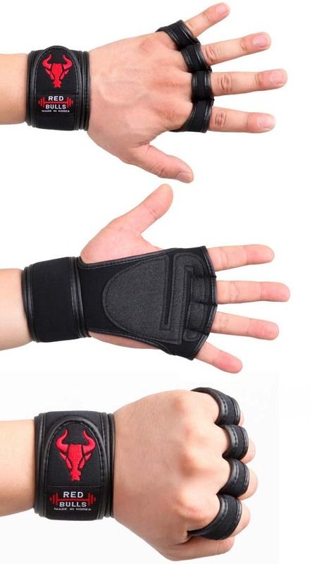 Red bulls sports power strap Weight Lifting Martial Arts Body Building