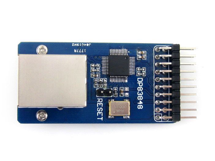 DP83848 Ethernet Physical Transceiver RJ45 Connector Control Interface