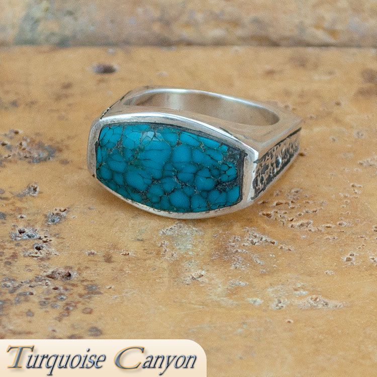   Native American Turquoise Ring Size 9 by Lee Epperson SKU 224529