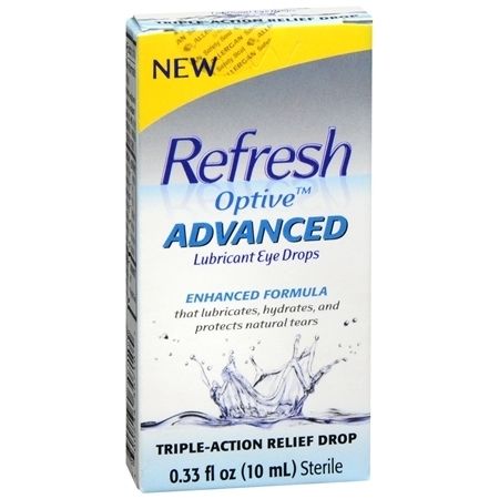 REFRESH Optive Advanced Lubricant Eye Drops 10 Ml