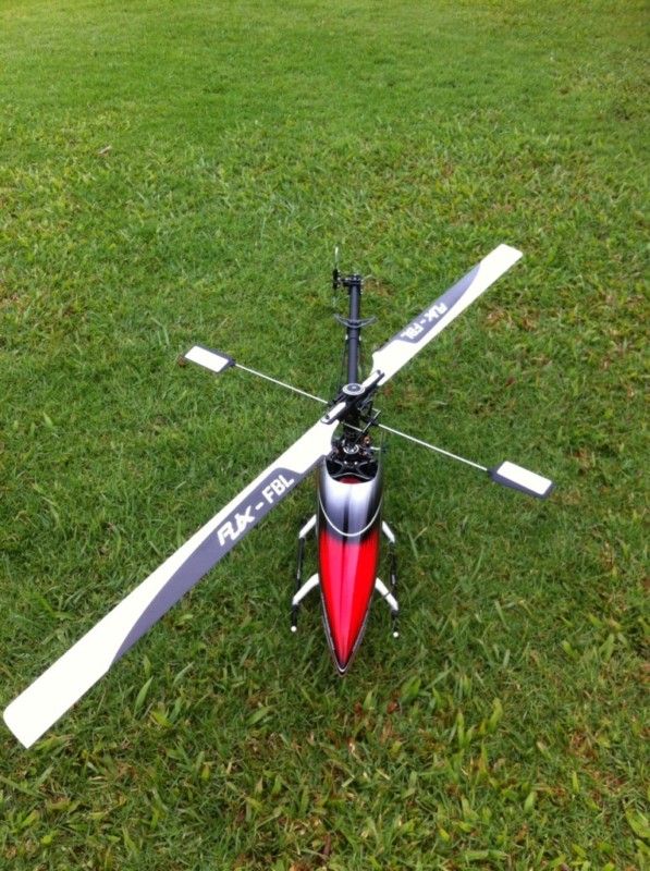 RC KDS Innova 700E Pro V2 Flybar Helicopter Flysky 9x 9CH RTF Futaba