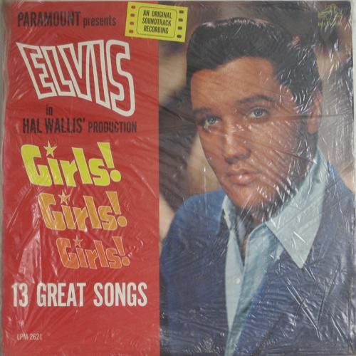 Elvis Presley Girls Girls Girls RCA 2621 Mono OG Black Long Play