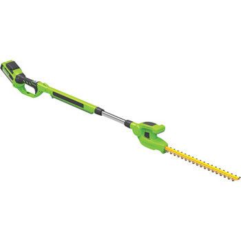 Greenworks 24V 20 Li ion Extended Hedge Trimmer to OB 22152