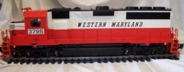 AristoCraft Western Maryland EMD GP 40 Diesel NEW