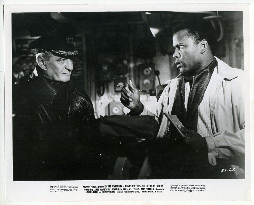 Still Sidney Poitier Eric Portman The Bedford Incident