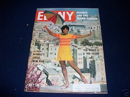 1967 JULY EBONY MAGAZINE LOLA FALANA RW 1306