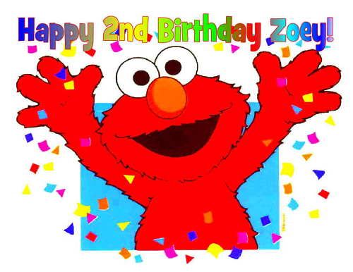 Elmo Edible Birthday Cake Image Topper Decoration