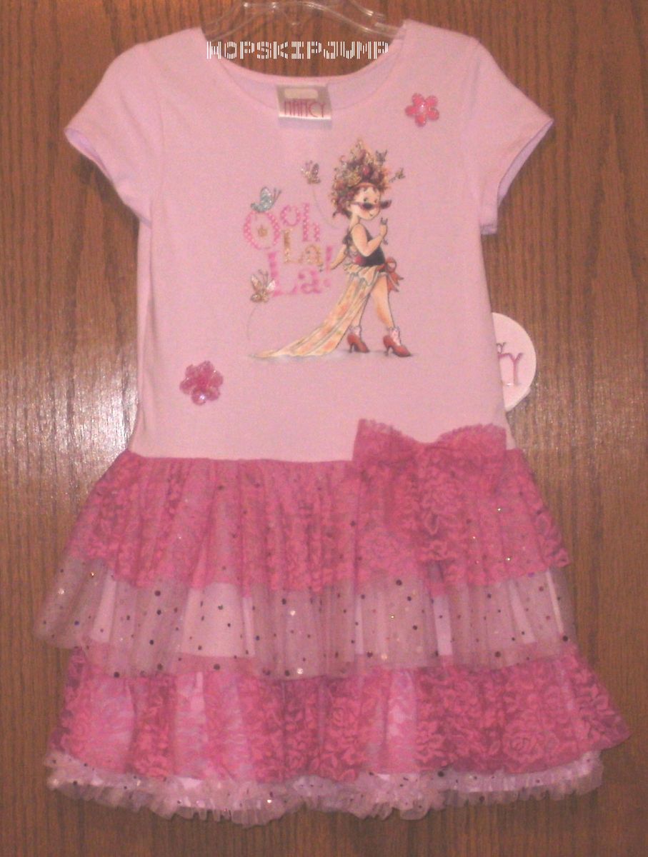 Fancy Nancy Ooh La La Ruffled Dress Size 6