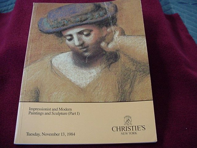 Christies Christies NY November 1983 1984 Catalogues