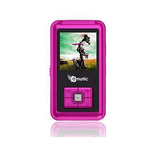 ematic 4 gb color  video player pink manufacturers description be