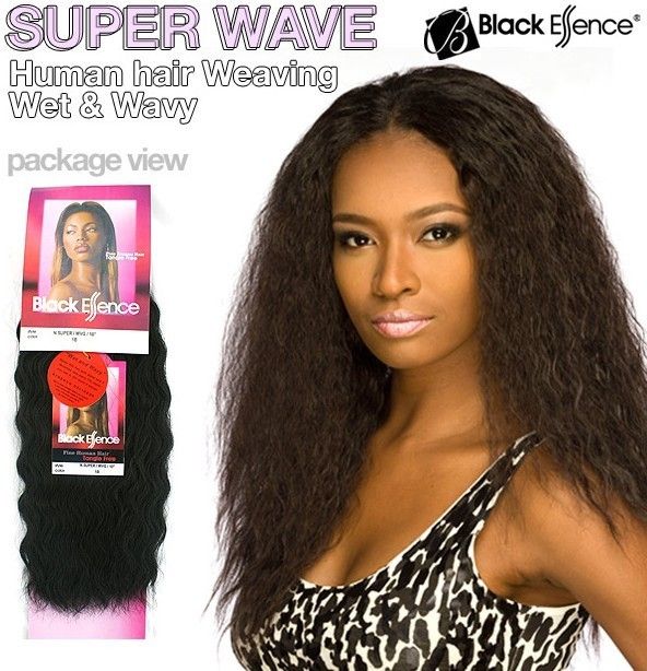 Black Essence Super Wave 10 Premium Human Hair Weave