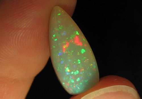 Ethiopian Wello Polished Pin Fire Opal 3 4 Ct EI550